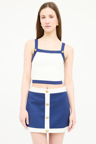 Alice + Olivia Knit Panelled Co-Ord Set