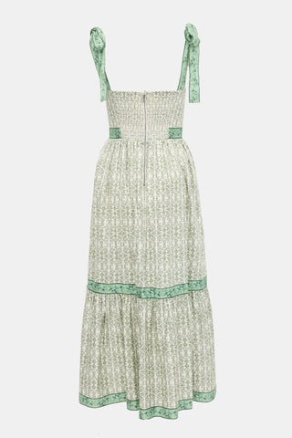 Alice + Olivia Breslin Corset Midi Dress