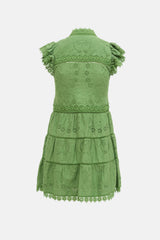 Alice + Olivia Marina Eyelet Dress