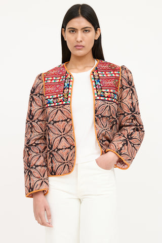 Alix Of Bohemia Embroidered Floral Jacket
