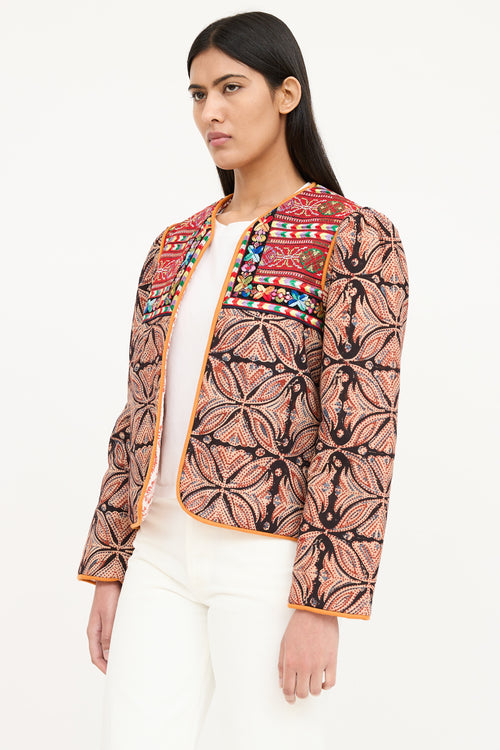 Alix Of Bohemia Embroidered Floral Jacket