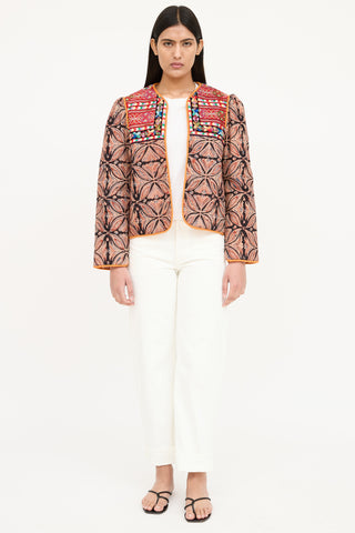Alix Of Bohemia Embroidered Floral Jacket