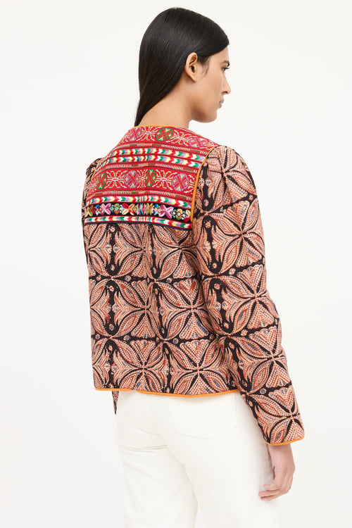 Alix Of Bohemia Embroidered Floral Jacket
