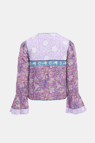 Alix Of Bohemia Floral Wadded Carnaby Jacket