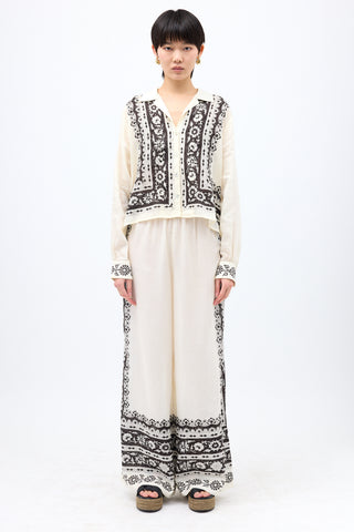 Alix Of Bohemia Tencel Printed Co-Ord Set