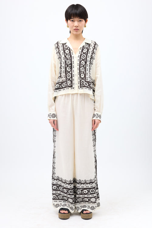 Alix Of Bohemia Tencel Printed Co-Ord Set