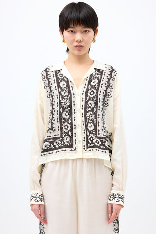Alix Of Bohemia Tencel Printed Co-Ord Set