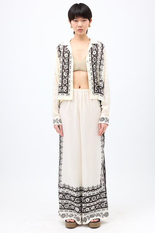 Alix Of Bohemia Tencel Printed Co-Ord Set