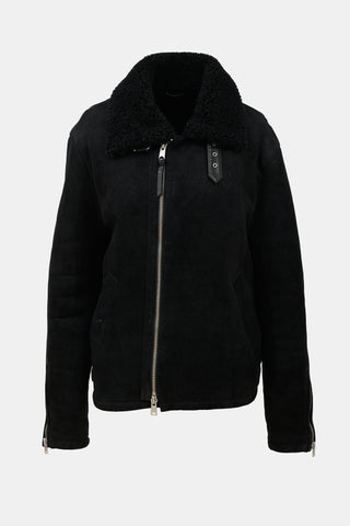 All Saints Shearling Dekley Jacket