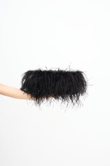 Altuzarra Feather Logo Clutch