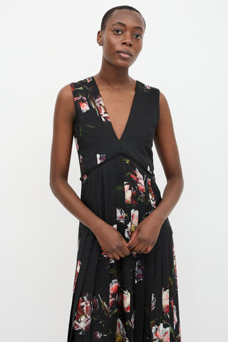 Altuzarra Floral Georgette Dress