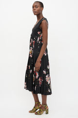 Altuzarra Floral Georgette Dress