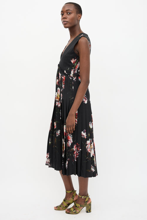 Altuzarra Floral Georgette Dress