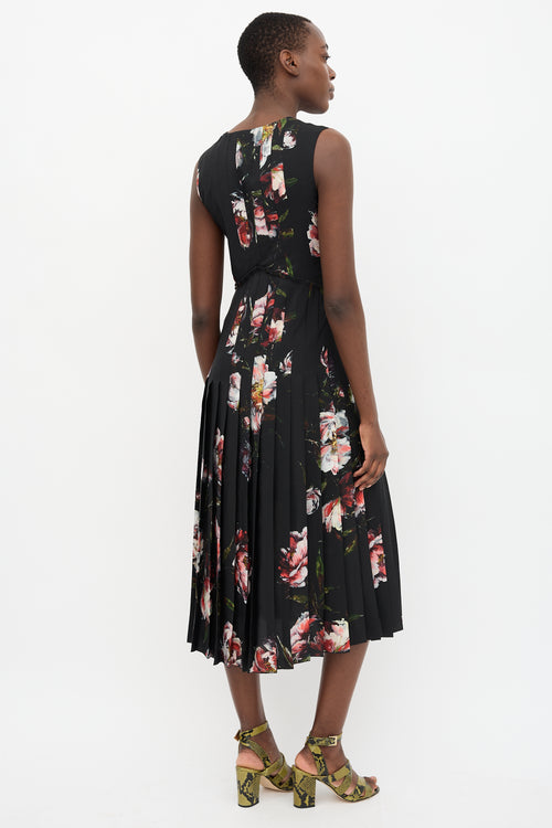Altuzarra Floral Georgette Dress