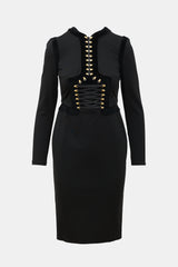 Altuzarra Lace Up Mini Dress
