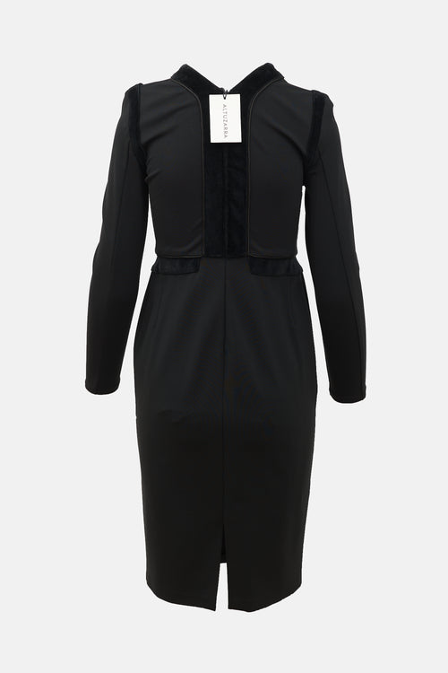 Altuzarra Lace Up Mini Dress