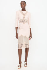 Altuzarra Lace Panel Dress