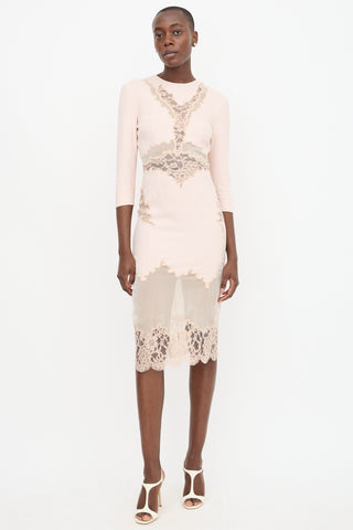 Altuzarra Lace Panel Dress