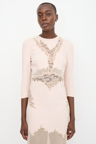 Altuzarra Lace Panel Dress