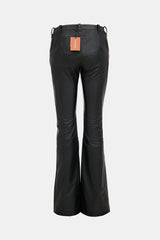 Altuzarra Leather Bootcut Pant