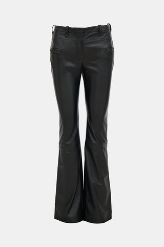 Altuzarra Leather Bootcut Pant