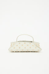 Altuzarra Leather Studded Origami Baguette Bag
