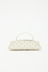 Altuzarra Leather Studded Origami Baguette Bag