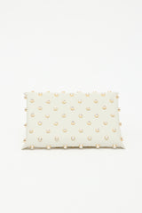 Altuzarra Leather Studded Origami Baguette Bag