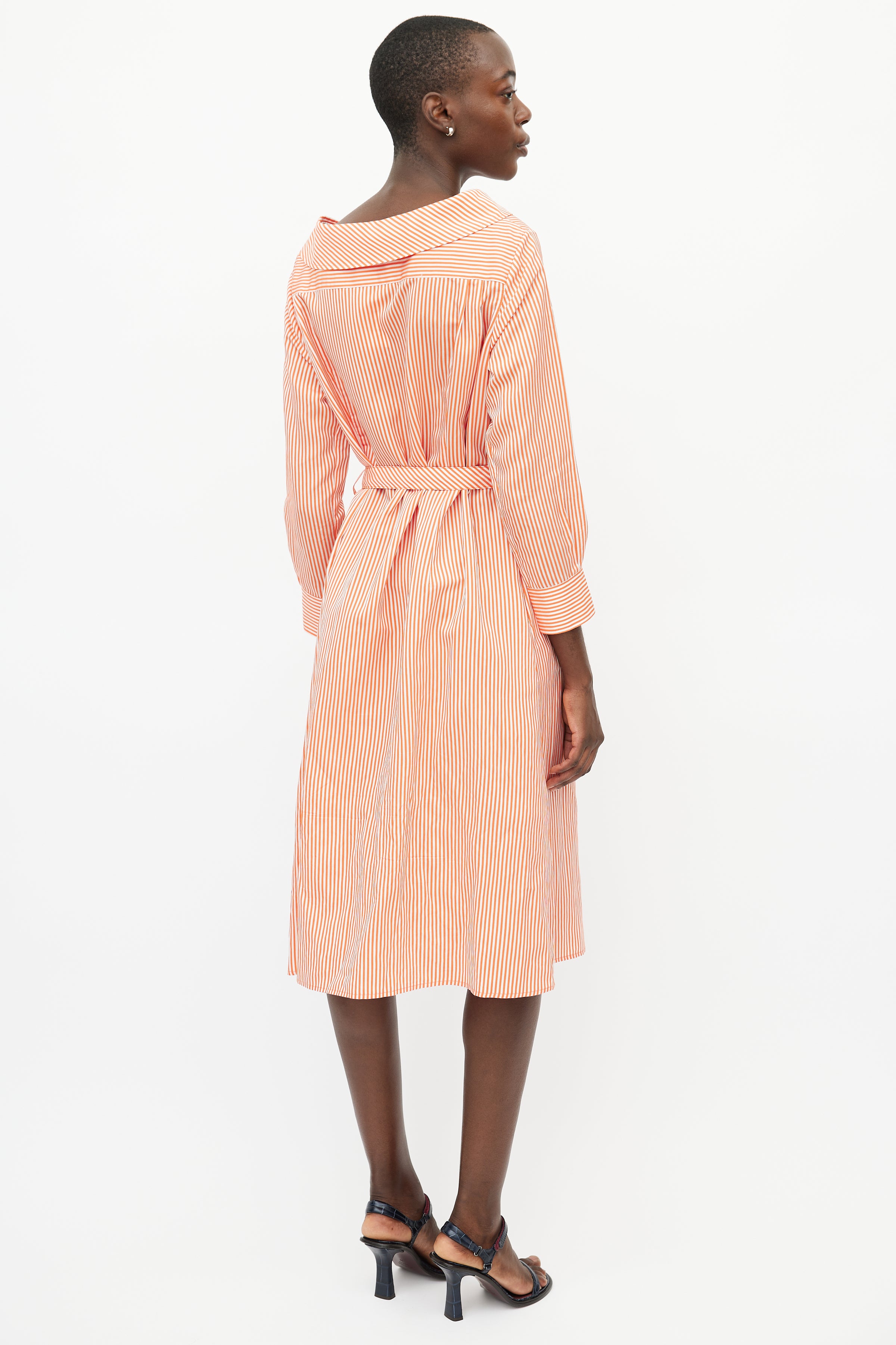 Altuzarra // Orange & White Asymmetrical Stripe Dress – VSP Consignment Altuzarra // Orange & White Asymmetrical Stripe Dress – VSP Consignment