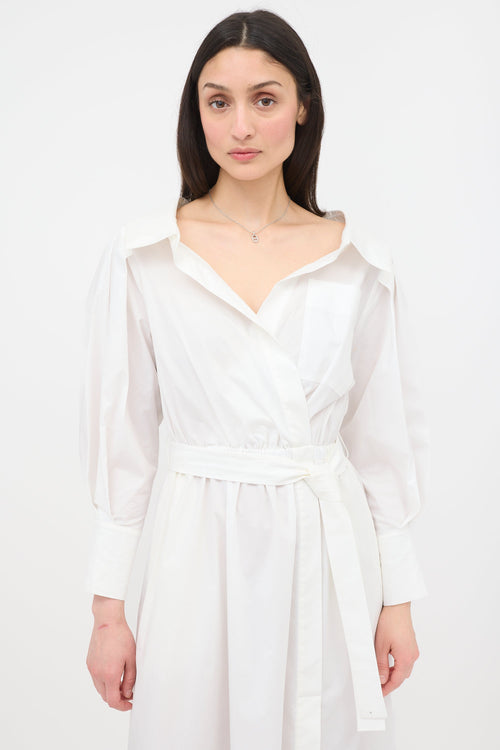 Altuzarra Poplin Lyddy Shirt Dress