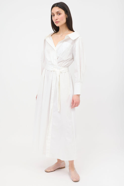 Altuzarra Poplin Lyddy Shirt Dress