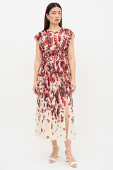 Altuzarra Printed Angi Midi Dress