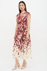 Altuzarra Printed Angi Midi Dress