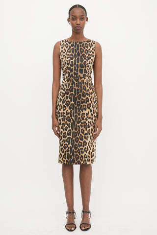 Altuzarra Printed Sleeveless Dress
