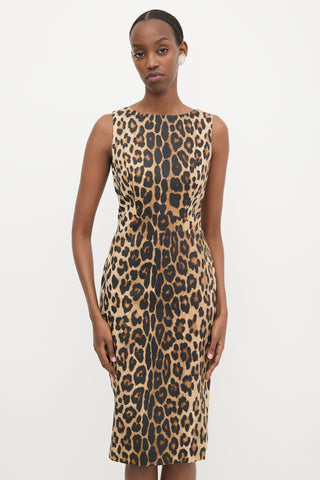 Altuzarra Printed Sleeveless Dress