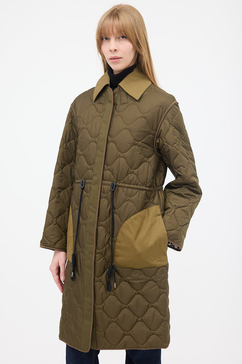 Altuzarra Quilted Reversible Coat
