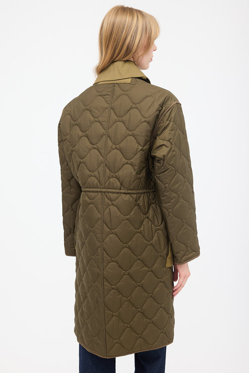 Altuzarra Quilted Reversible Coat