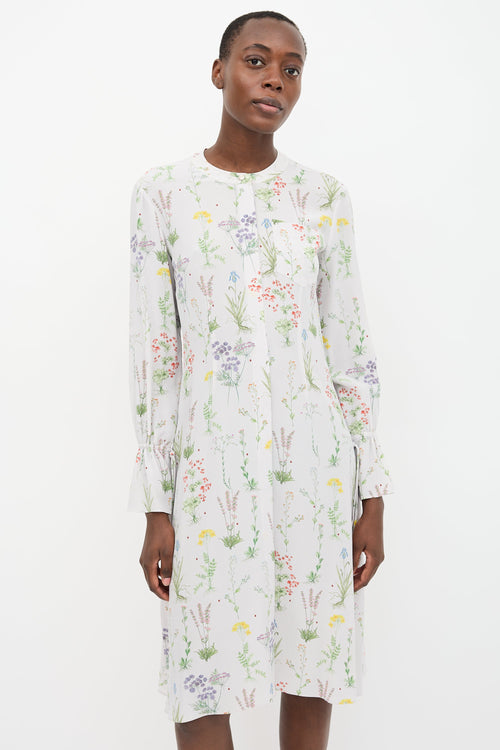 Altuzarra Silk Floral Dress