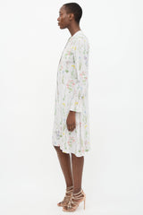 Altuzarra Silk Floral Dress