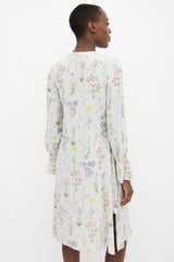 Altuzarra Silk Floral Dress