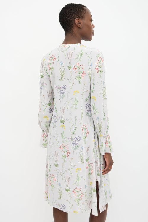 Altuzarra Silk Floral Dress