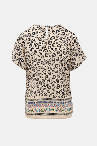Altuzarra Silk Printed Blouse