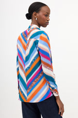 Altuzarra Silk Striped Blouse