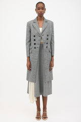 Altuzarra Wool Houndstooth Coat