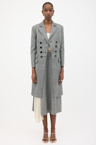 Altuzarra Wool Houndstooth Coat