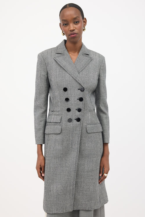 Altuzarra Wool Houndstooth Coat
