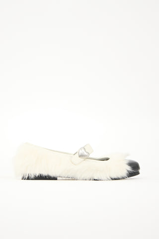 Ambush X Ugg Faux Fur Flat