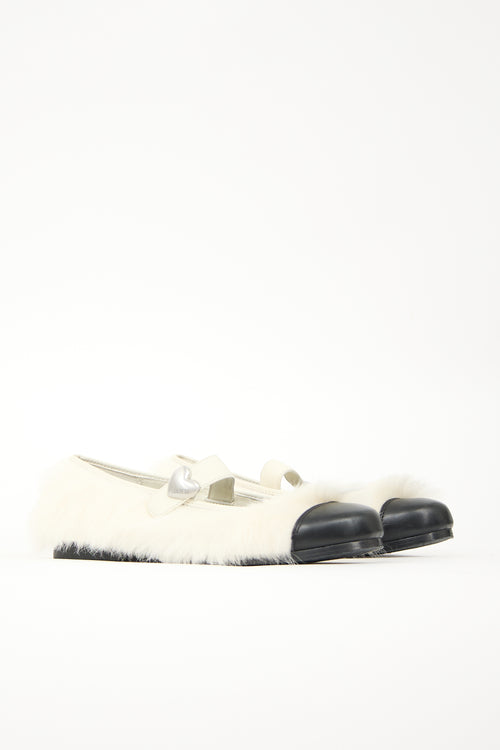 Ambush X Ugg Faux Fur Flat