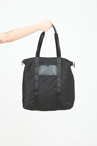 AMI Paris De Coeur Nylon Tote Bag