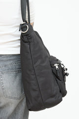 AMI Paris De Coeur Nylon Tote Bag